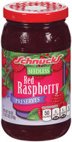 Schnucks® Seedless Red Raspberry Preserves 18 oz.