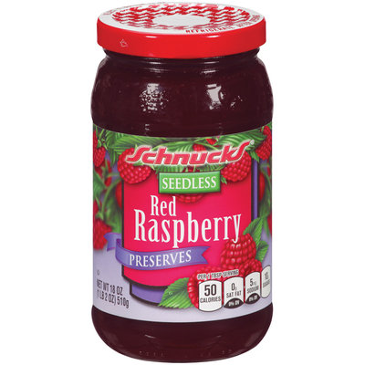 Schnucks® Seedless Red Raspberry Preserves 18 oz.