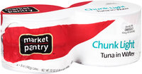 Market Panty™ Chunk Light Tuna in Water 4-5 oz. Cans