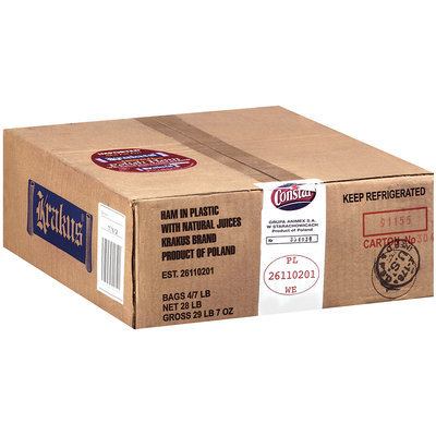 Krakus Polish Ham With Natural Juices 7 lb Package