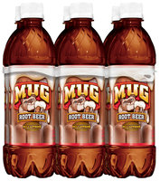 Mug® Root Beer Soda 6-16.9 fl. oz. Bottles