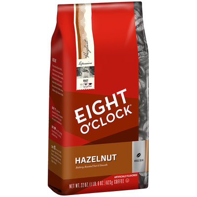 Eight O'Clock® Hazelnut Whole Bean Coffee 22 oz. Bag