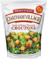Chatham Village® Homestyle Garlic & Butter Flavored Croutons 32 oz. Bag