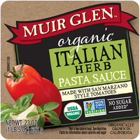 Muir Glen™ Organic Italian Herb Pasta Sauce Made with San Marzano Style Tomatoes 23 oz. Jar