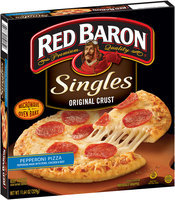 Red Baron® Singles Original Crust Pizza Pepperoni 11.64 oz Box