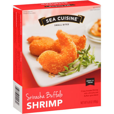 Sea Cuisine® Small Bites Sriracha Buffalo Shrimp 6.8 oz. Box