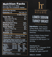 Hartford Reserve™ Lower Sodium Turkey Breast