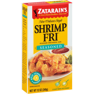 Zatarain's® Shrimp-Fri™ Seasoned Seafood Breading Mix 12 oz. Box