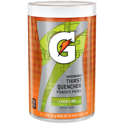 Gatorade® Lemon-Lime Thirst Quencher Powder Packs 9.8 oz. Canister