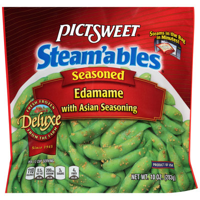 Pictsweet® Steam'ables® Seasoned Edamme with Asian Seasoning 10 oz. Package