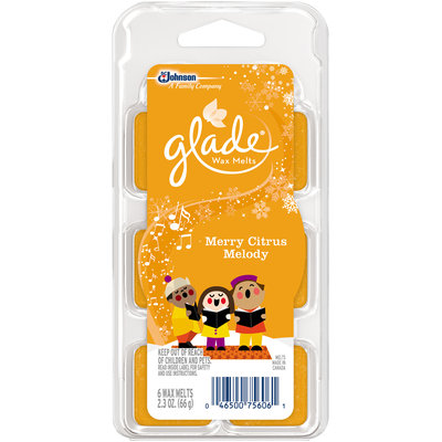Glade® Holiday Collection Wax Melts Merry Citrus Melody 6 ct Tray