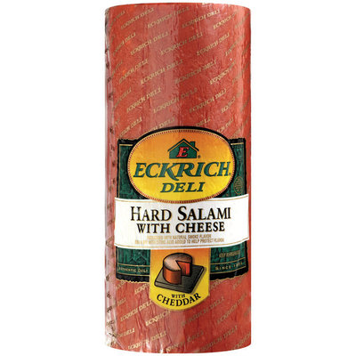 Eckrich Deli® Hard Salami with Cheese