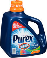 Purex® Plus Clorox2® Stain Fighting Enzymes Sunny Linen™ Laundry Detergent 128 fl. oz. Plastic Jug
