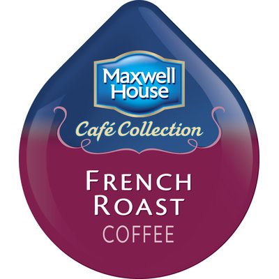 Tassimo Maxwell House Cafe Collection French Roast Coffee 16 Ct Bag