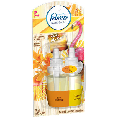 Noticeables Febreze NOTICEables Sun Baked Air Freshener (1 count; 0.879 Fl Oz each)