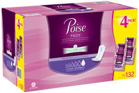 Poise® Pads* Ultimate Absorbency Regular Length Incontinence Pads 132 ct Box