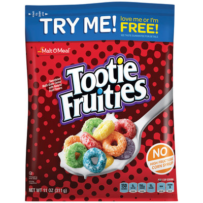 Malt-O-Meal® Tootie Fruities® Cereal 11 oz. Bag