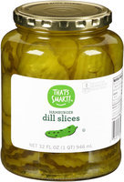 That's Smart!™ Hamburger Dill Slices 32 fl. oz. Jar