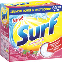 Surf Powder Aloha Splash 80 Loads Laundry Detergent 104 Oz Box