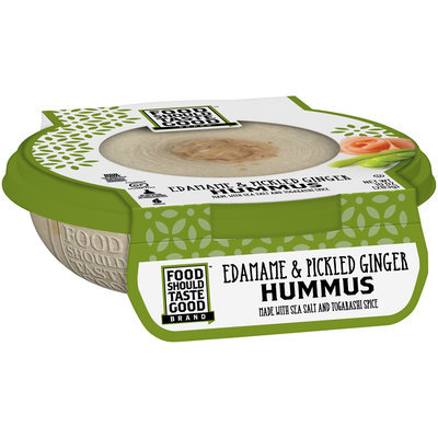 Food Should Taste Good™ Edamame & Pickled Ginger Hummus