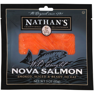 Nathan's™ Wild Caught Nova Salmon 3 oz. Pack