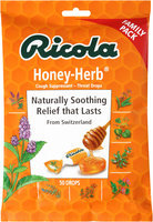 Ricola Honey-Herb® Cough Suppressant - Throat Drops 50 ct Bag
