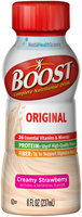 Boost® Original Creamy Strawberry Complete Nutritional Drink 8 fl. oz. Bottle
