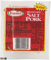 Hormel™ Sliced Dry Salt Cured Salt Pork 12 oz. Well