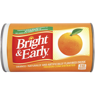 Bright & Early® Orange Drink Frozen Concentrated 12 fl. oz. Can