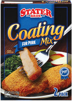 Stater Bros. For Pork 2 3 Oz Packets Coating Mix 6 Oz Box