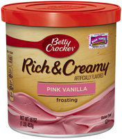 Betty Crocker™ Pink Vanilla Rich & Creamy Frosting