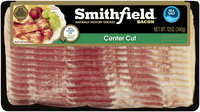 Smithfield® Naturally Hickory Smoked Center Cut Bacon 12 oz. Package