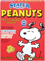 Stater Bros. Blue Raspberry/Tropcial Punch/Watermelon/Sour Apple Fruit Flavored Snacks 6 Ct Box