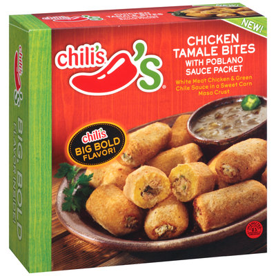 Chili's® Chicken Tamale Bites with Poblano Sauce Packet 16 oz. Box