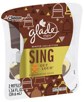 Glade® PlugIns® Sing Out Loud™ Scented Oil Refill Air Freshener 2 ct Bottles