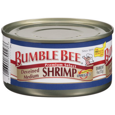 Bumble Bee® Deveined Medium Shrimp 4 Oz