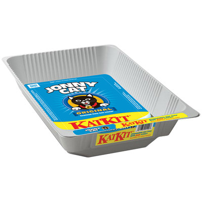 Jonny Cat® KatKit® Disposable Cat Tray with Free Litter