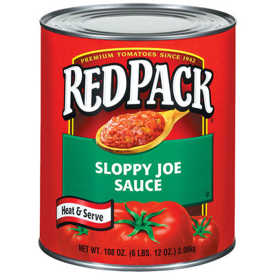 RedPack Sloppy Joe Sauce 108 Oz Can