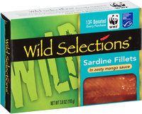 Wild Selections® Sardine Fillets in Zesty Mango Sauce 3.8 oz. Box