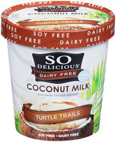 So Delicious® Coconut Milk Turtle Trails Non-Dairy Frozen Desert 1 pt. Tub