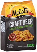 McCain® Craft Beer Battered Potatoes Waffle Cut Fries 22 oz. Bag
