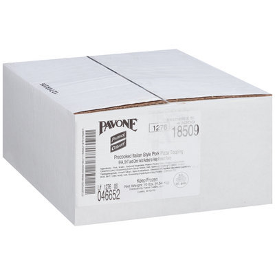 Patrick Cudahy Pavone® Italian Style Pork Pizza Topping 5 lb. Bag