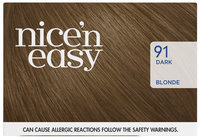 Clairol Nice 'n Easy Non-Permanent 91 Dark Blonde Hair Color Kit