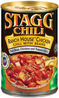 STAGG CHILI Ranch House Chicken W/Beans Chili 15 OZ CAN