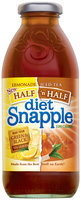 Snapple Lemonade Diet Iced Tea 16 Oz Glass Bottle
