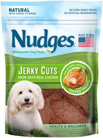 Nudges® Health and Wellness Chicken Jerky Wholesome Dog Treats 5 oz. Bag