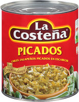 La Costena® Picados Chiles Jalapenos Picados En Escabeche 2.8 kg Can