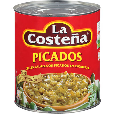 La Costena® Picados Chiles Jalapenos Picados En Escabeche 2.8 kg Can