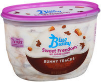 Blue Bunny™ Sweet Freedom® No Sugar Added Bunny Tracks® 48 fl. oz. Tub