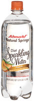 Schnucks Natural Springs Diet Sparkling Water Peach